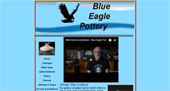 Desktop Screenshot of blueeaglepottery.com