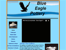Tablet Screenshot of blueeaglepottery.com